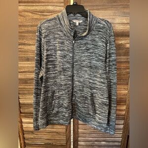 Juicy Couture Heathered Black Zip Up